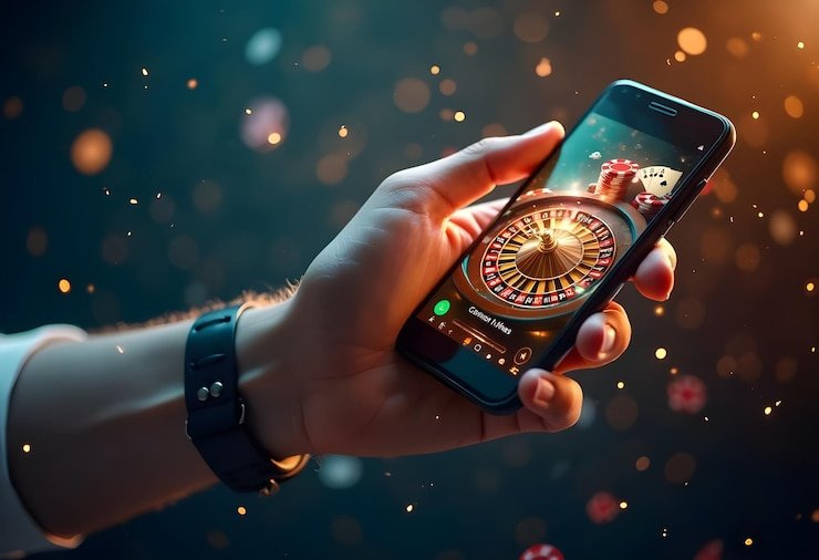 Laga sepak bola intens dalam platform remi101 yang interaktif
